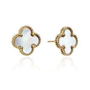 Kolczyki ze stali nierdzewnej, pozłacane 14K, z ćwiekami, Ecarla, KST3370 130784365 - Ecarla