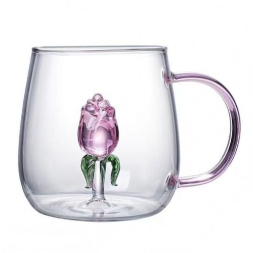 Bögre üvegtulipánnal belül, dupla falú, boroszilikát üveg, 400 ml, SZK129 130784374