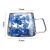 Blaue Hortensien-Tasse, doppelwandig, Borosilikatglas, 180 ml, SZK154 130784373