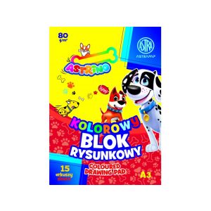 ASTRINO színes papírok A3, 15 lap, 80g/m2, motívumkeverék, 106021013 130784921 - Astrino