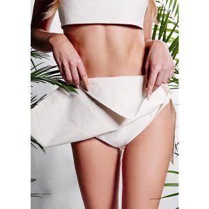 Szaunaszoknya 100% természetes pamutból készült Yeye aljjal 130786310 - Szauna kiegészítő