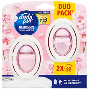 Ambi Pur Fürdőszoba Illatosító 2 x 7,5 ml Flowers and Spring DUO PACK (6db/karton) 130787164 - Illatosító