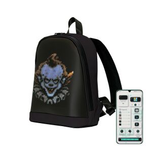 Inteligentny plecak led Pixen czarny 130787299 - Moda i ubiór