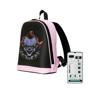 Pixen led smart plecak różowy 130787312 - Moda i ubiór