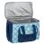Otvorená Élelmiszertáska 28L modrá a tyrkysová izolovaná chladiaca taška