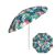 Plážový slnečník Tengerparti esernyő Anti Wind Umbrella s tropickým kvetinovým vzorom a ochranou UPF 50+