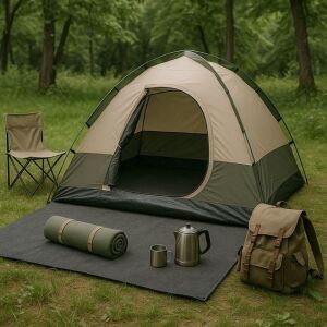 Kempingová podložka pod stan, 3x2,5m, používaná ako podložka pod stan, poskytujúca dodatočnú ochranu a izoláciu - Welora