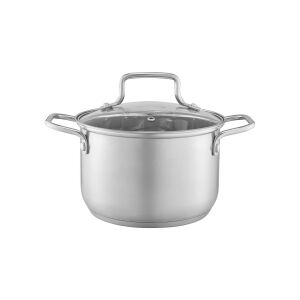 Ambition Hugo Plus 14 cm-es Rozsdamentes Acél Fazék Fedővel - Főzőedény & Sütőedény