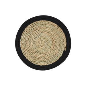 Ambition Boho Natural asztali alátét 30 cm fekete 145486905 - Ambition