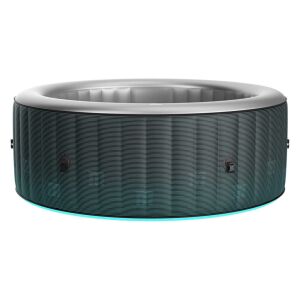 MSpa Starry 6 személyes felfújható jacuzzi LED világítással - Szögletes nézet - Felfújható jakuzzi