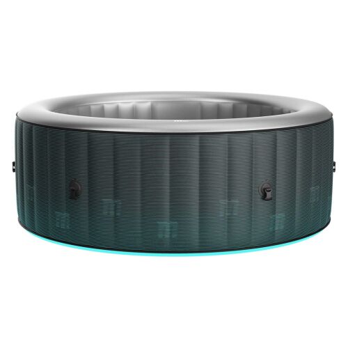 MSpa Starry 6 személyes felfújható jacuzzi LED világítással - Szögletes nézet