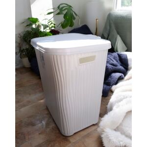 Szennyestartó 48L 40X43X49 cm fehér