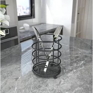 Evőeszköztartó fekete