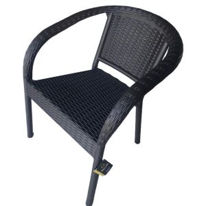 BAMBOO karfás szék antracit szürke