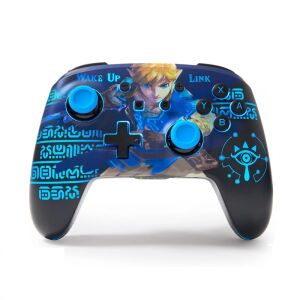 PowerA Enhanced Lumectra Zelda Wake Up Link Vezeték nélküli Kontroller Ghost RGB LED világítással - PowerA