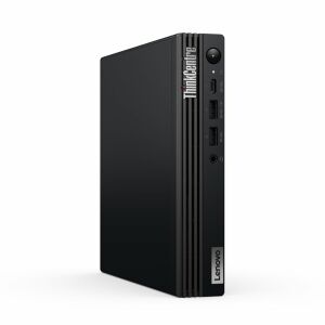 Lenovo ThinkCentre M70q Gen 5 Mini PC schräge Ansicht - Desktop-Computer