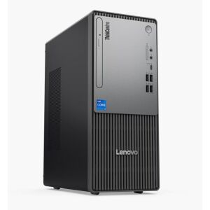 Lenovo ThinkCentre neo 50t Gen 5 Tower PC, Intel Core i3, Schwarz und Grau - Desktop-Computer