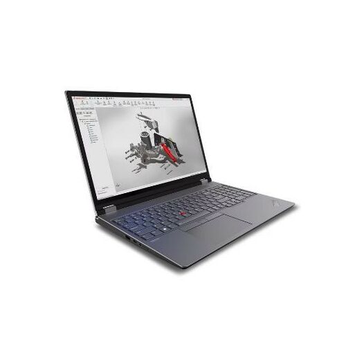 Laptop mobilna stacja robocza Lenovo ThinkPad P16 Gen 2, widok pod kątem