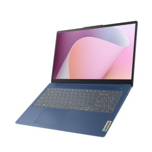Lenovo IdeaPad Slim 3 15AMN8 AMD Ryzen™ 3 7320U Laptop 39,6 cm (15.6") Full HD 8 GB LPDDR5-SDRAM 512 GB SSD Wi-Fi 5 (802.11ac) Windows 11 Home Angol Kék