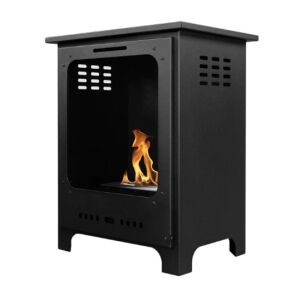 KOZA черна биоетанолна камина с пламък - Аксесоари за камини и печки