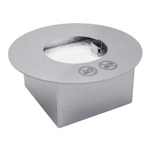 Arzător bioetanol pentru bioșemineu rotund, oțel inoxidabil - Șemineu și sobă