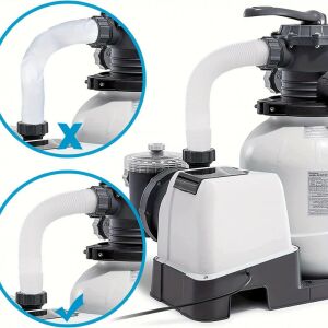 Medenceszivattyú cső 130911622 - Medencetömlő