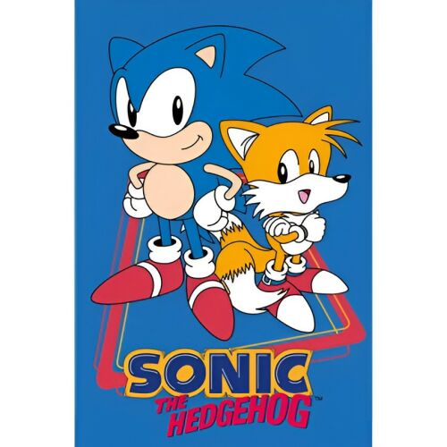 Sonic the Hedgehog gyerek törölköző, 30/50cm - Carbotex
