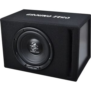 Subwoofer auto Ground Zero GZIB 20BR de 8 inch în incintă - Subwoofere