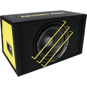 Subwoofer auto Ground Zero GZRB 30SPL 12 inch cu ventilare pasivă - Subwoofere
