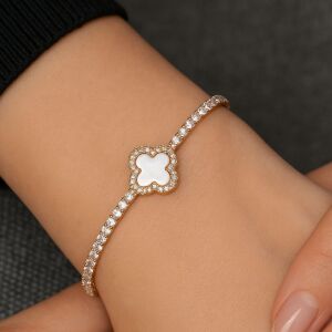 Armband, Chirurgenstahl, vergoldet, Ecarla, BST1512B 130912483 - Schmuck für Damen