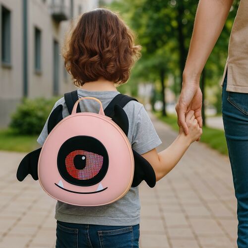 Pixy led smart plecak różowy