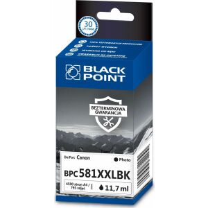 Cartus cerneala pentru imprimanta laser, Black Point, BPC581XXLBK, Compatibil cu Canon PIXMA TS8150/TS6150, Negru 130914324 - Consumabile pentru imprimantă