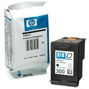 HP 300 Schwarze Tintenpatrone - Unverpackt - Drucker & Scanner