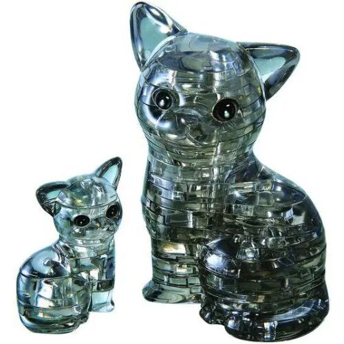 Crystal puzzle Kotki 130915602