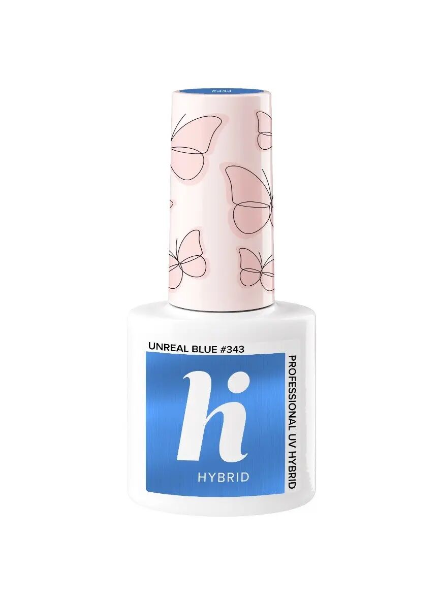 Hi Hybrid Hi Hybrid Lakier hybrydowy Butterfly #343 Unreal Blue 5ml