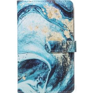 LoveInstant 96 Fénykép Album Fujifilm INSTAX Minihez - Kék Márvány Mintázat - Lakberendezés