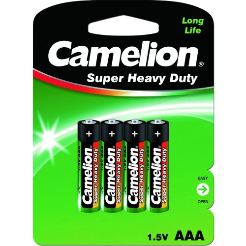 Baterije Camelion Super Heavy Duty AAA, pakiranje od 4 komada