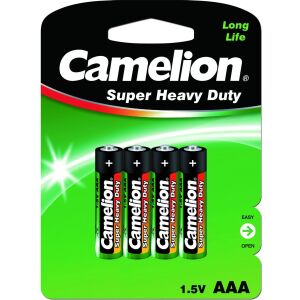 Camelion Super Heavy Duty AAA Batterien, 4er Pack - Batterien