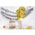 Party Deco Léggömb Fóliaszámmal "1", 86 cm, arany univerzális 130918871