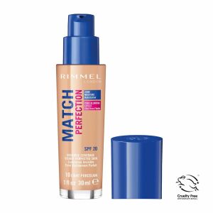 Alapozó, Rimmel Match Perfection, Shade 010, Natúr, 30 ml