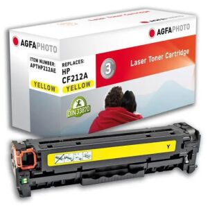 AGFAPhoto Toner Y, rpl CF212A żółty, strony 1800 130920064 - Toner do drukarki