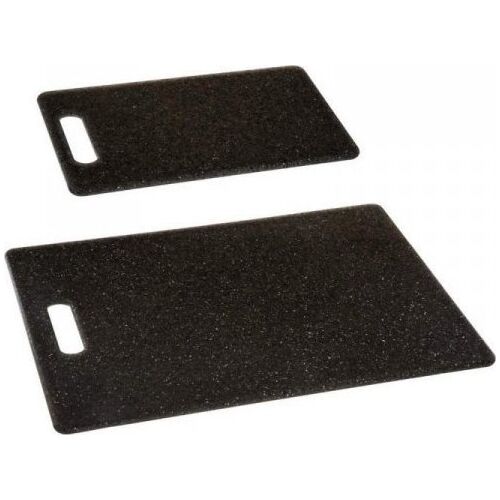 Set de tocătoare 5five din polipropilenă neagră, 2 bucăți