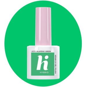 Hi Hybrid Lakier hybrydowy Fiesta #272 Jalapeno Green 5ml 130920721 - Lakier do paznokci