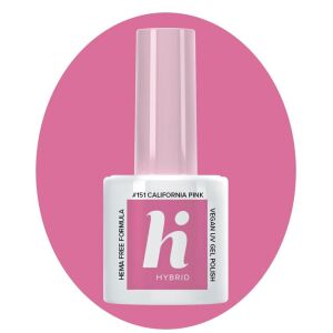 Hi Hybrid HEMA Free Palm Springs #151 California Pink 5ml körömlakk - Hi Hybrid
