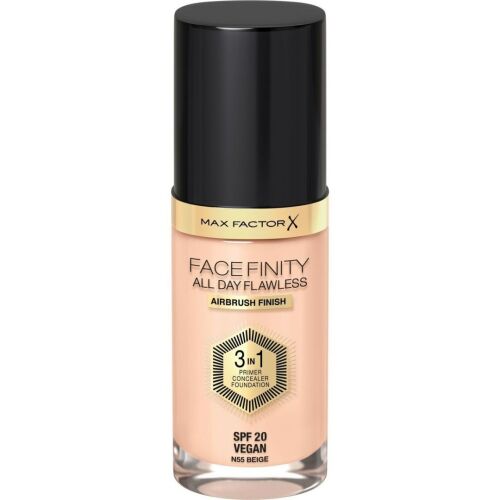 Max Factor Facefinity All Day Flawless 3in1 Alapozó SPF 20 - N55 Beige