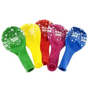 Balony Premium "Sto Lat", 12" / 5 szt 130921032 - Rekwizyty imprezowe