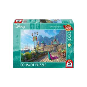 Schmidt 1000 db-os puzzle - Disney - Frozen - Celebration in Arendelle, Thomas Kinkade (58042) 130921457 - Schmidt