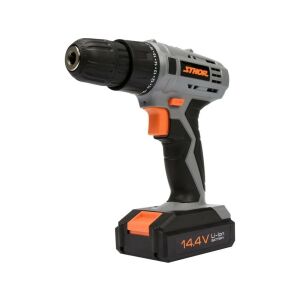 Sthor 78982 Fúrógép akkumulátorral, Li-Ion, 14,4 V, töltő, 1,3 Ah, 17 Nm, Led világítás 130925945 - Fúró és csavarozó