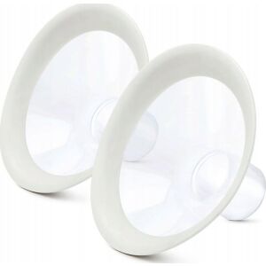 Medela 2 db-os pohár mellszívóhoz, Funnel Personal Fit Flex, Szilikon, S, 21 mm, Átlátszó