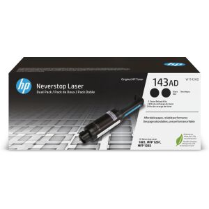 HP Neverstop Laser 143AD Doppelpack Schwarz Toner Nachfüllset - HP